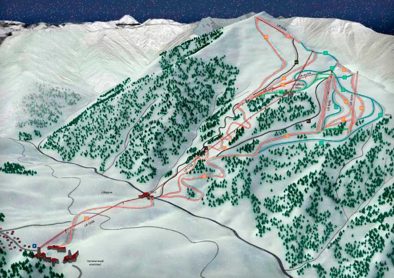Горнолыжный курорт «Ведучи» в Чечне вошел в систему горнолыжного кластера Северного Кавказа
