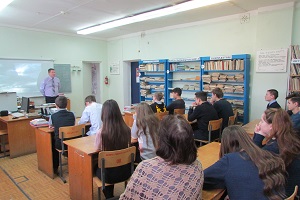 Восьмиклассники Еласовской школы Республики Марий Эл приняли участие в уроке электрограмоты