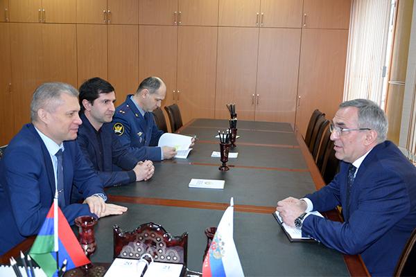 Начальник УФСИН России по Республике Дагестан провел рабочую встречу с министром здравоохранения республики