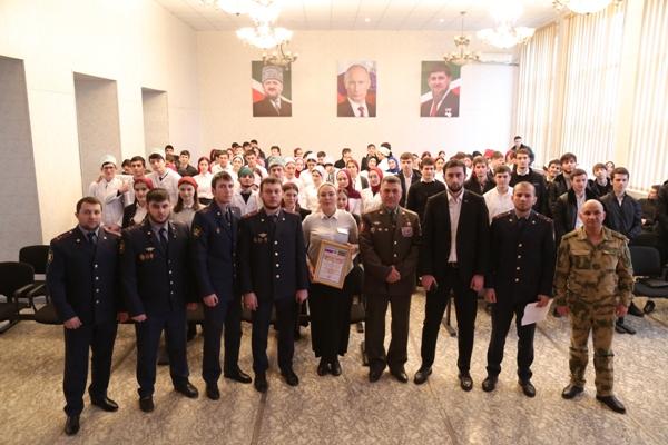 Сотрудники УФСИН России по Чеченской Республике приняли участие в мероприятии, посвящённом 75-летию Победы в Великой Отечественной войне