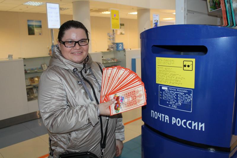 В Мордовии молодые почтовики отправили пасхальные поздравления в социальные учреждения республики