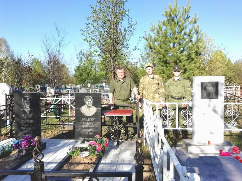 В Зауралье военнослужащие Росгвардии приняли участие во всероссийской ведомственной акции «На страже памяти»