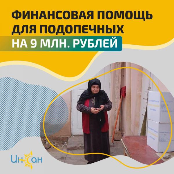 Фонд «Инсан» распределил  9 млн рублей на нужды малоимущих дагестанцев