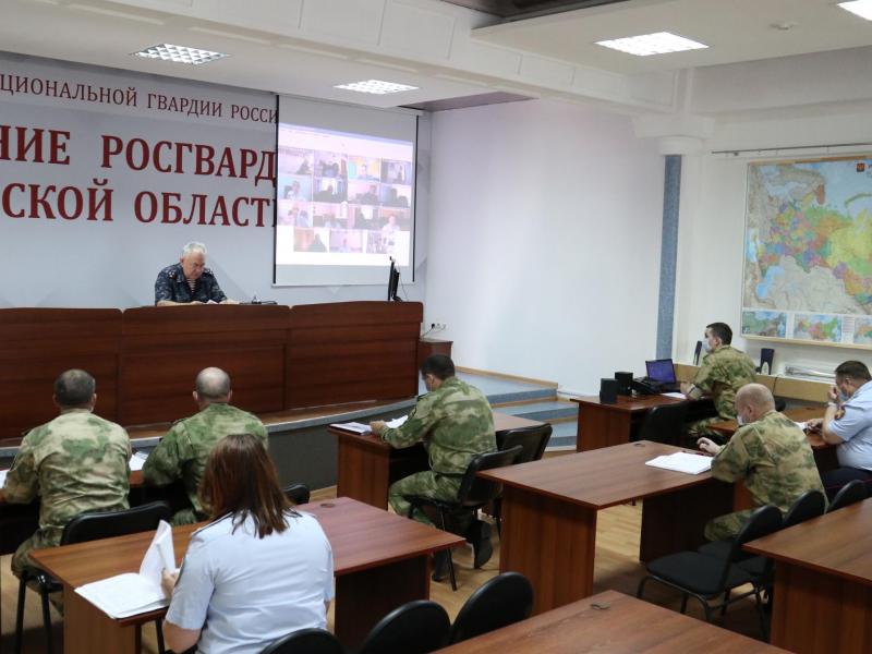В Управлении Росгвардии по Томской области прошли двухдневные учебно-методические сборы с начальствующим составом ведомства