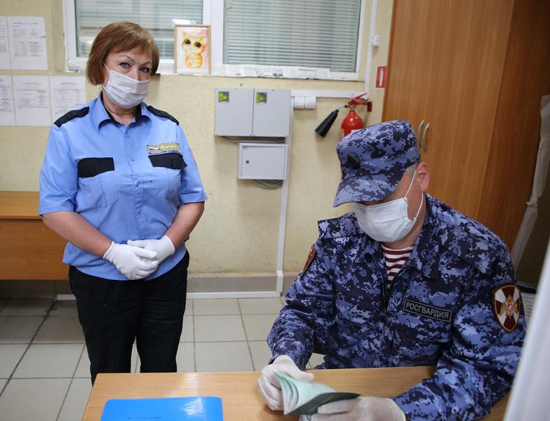 В Мордовии безопасность избирательных участков обеспечивают сотрудники Росгвардии