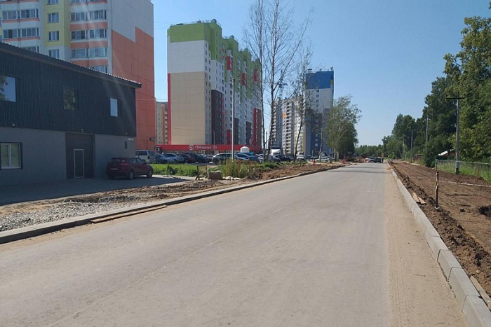 Строительство улицы Торфяной в Кирове ведется с опережением графика