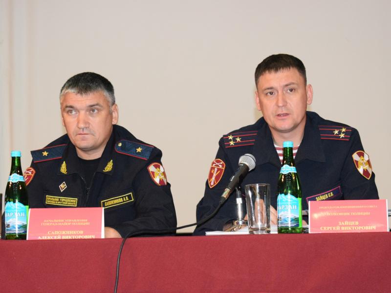 В Иркутске сотрудники Росгвардии провели координационный совет с представителями частных охранных организаций