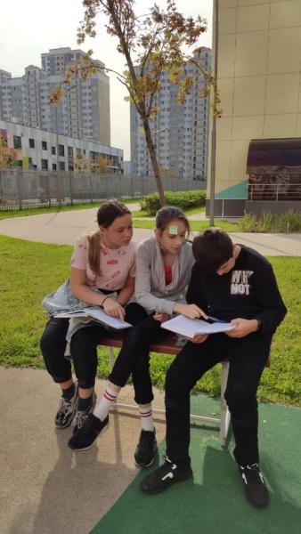 Урок литературы на свежем воздухе