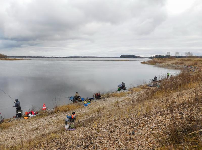 70 кг рыбы выловили рыболовы-спортсмены в озере-охладителе Калининской АЭС