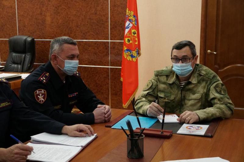 Заместитель командующего Приволжским округом Росгвардии проверил подразделения ведомства в Оренбургской области