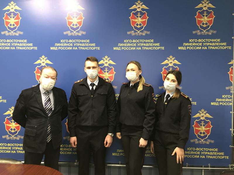 Сотрудники Воронежской  транспортной полиции провели акцию «Студенческий десант -2021»