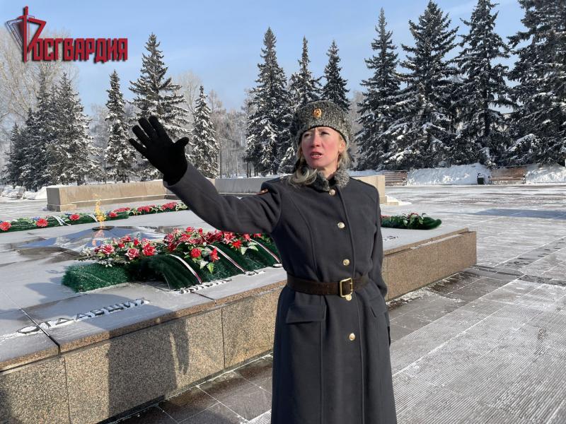 В честь годовщины победы в Сталинградской битве, в столице Приангарья прошла межведомственная акция «200 памятных минут»
