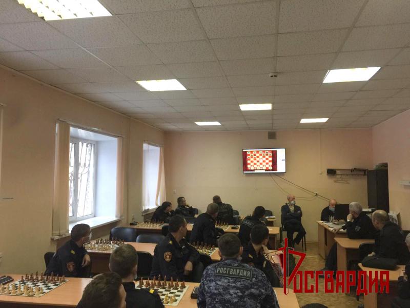 В Челябинске состоялось лично-командное первенство по шахматам среди сотрудников Росгвардии