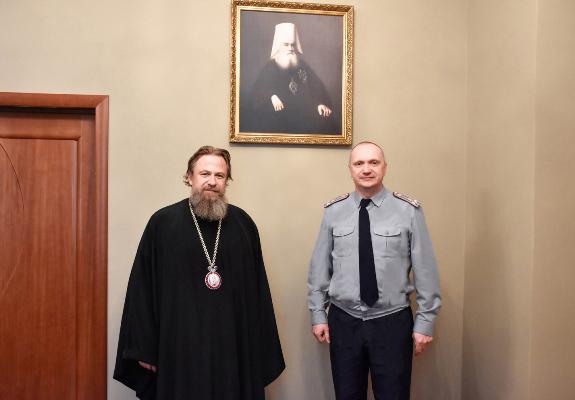 Начальник УФСИН России по Магаданской области Александр Шек встретился с архиепископом Магаданским и Синегорским Иоанном