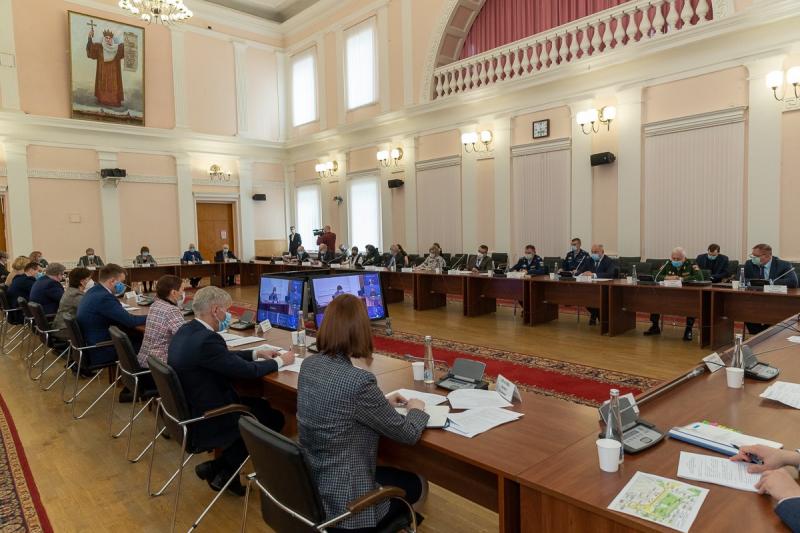 Начальник Управления Росгвардии по Псковской области принял участие в заседании организационного комитета «Победа»