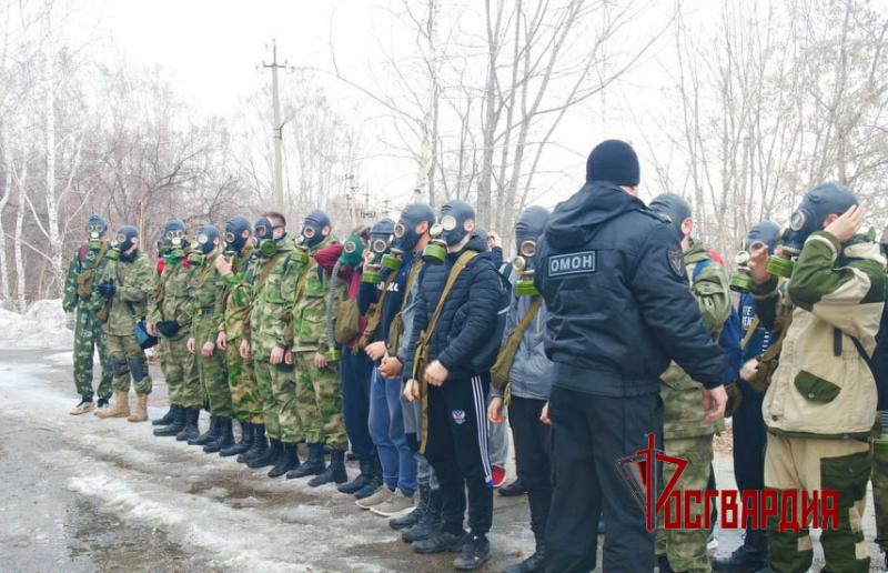 Бойцы Росгвардии выступили соорганизаторами студенческой спартакиады «Уральская зарница»
