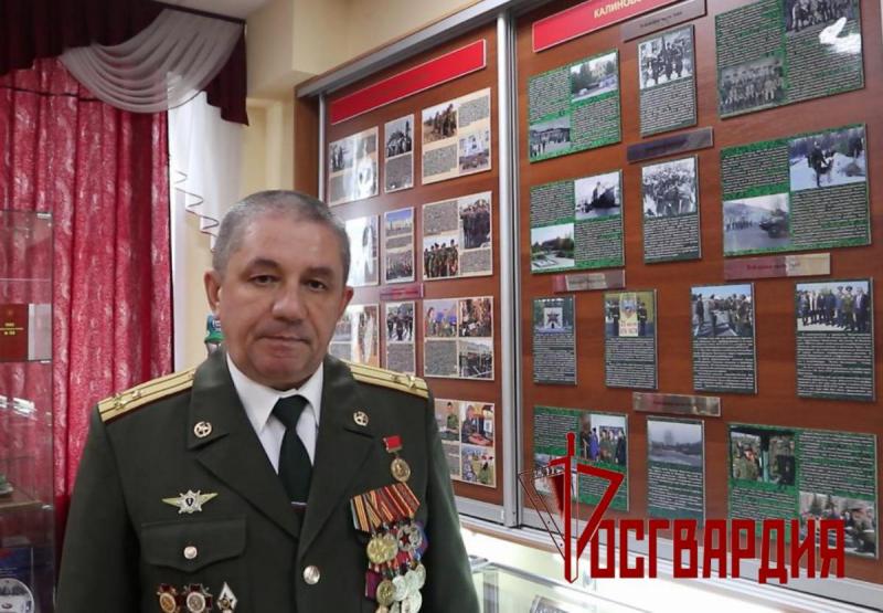 Председатель совета ветеранов калиновского соединения Росгвардии принял участие в проекте «На страже ядерного щита России»