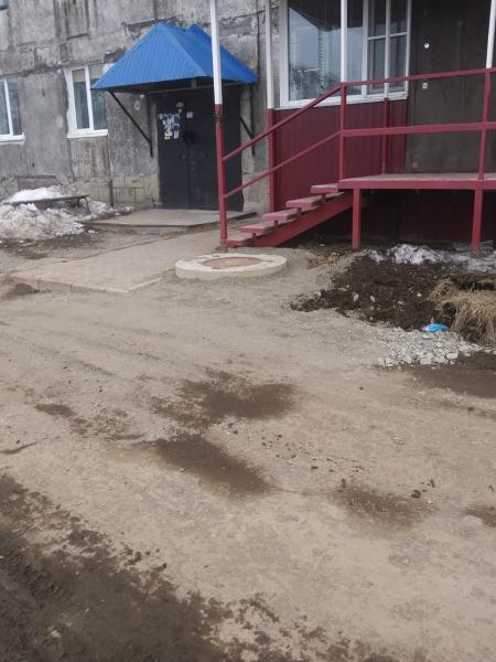 Водоканал восстановил разрушенное грунтовое покрытие в микрорайоне Долиновка Петропавловска-Камчатского