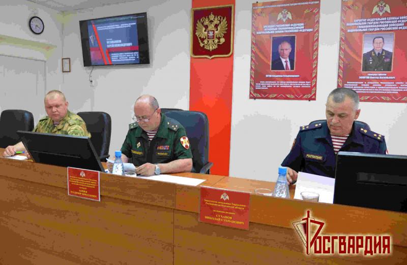 В Управлении Росгвардии по Курганской области завершилась комплексная проверка