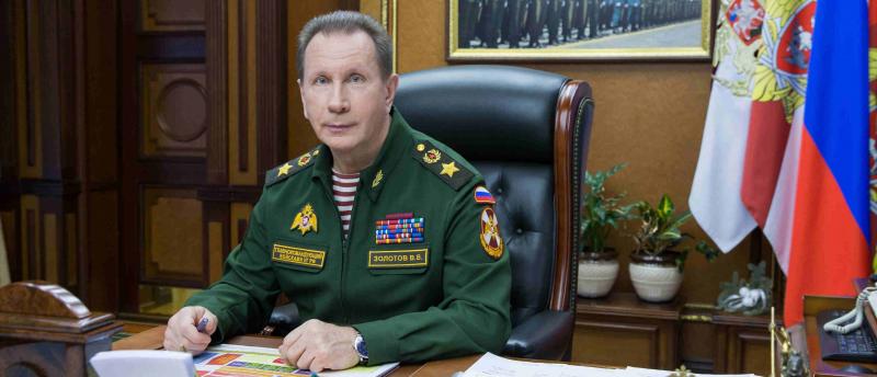 Поздравление директора Росгвардии генерала армии Виктора Золотова с Днём России