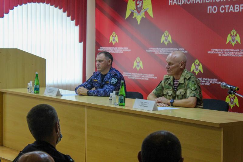 Ставропольский край с рабочим визитом посетил командующий Северо-Кавказским округом Росгвардии