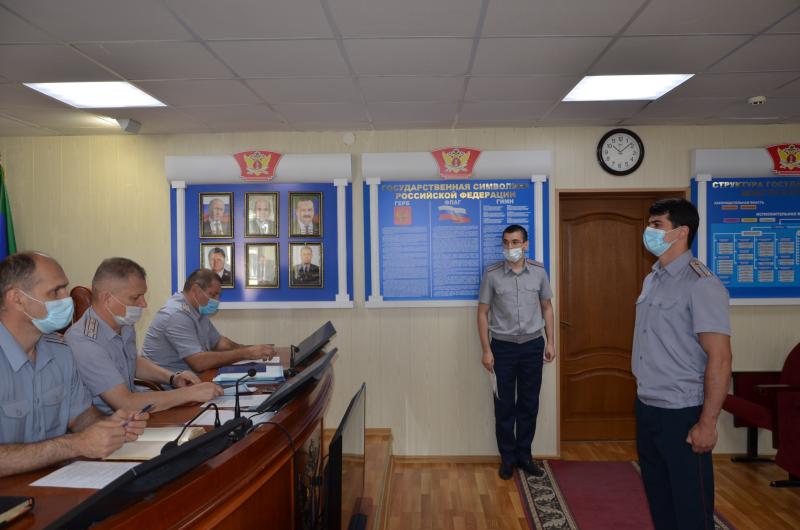 Выпускники ведомственных ВУЗов пополнили ряды сотрудников дагестанского УФСИН