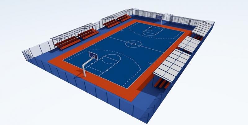 Калининская АЭС: в Удомле началось строительство лучшего в Верхневолжье баскетбольного стадиона