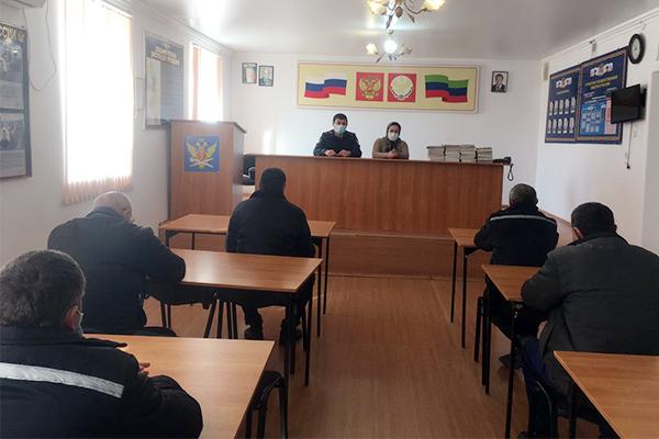 Осужденным отряда хозяйственного обслуживания СИЗО-2 рассказали о трудоустройстве после освобождения из мест лишения свободы