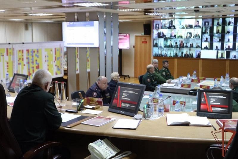 В Уральском округе Росгвардии состоялось итоговое заседание военного совета