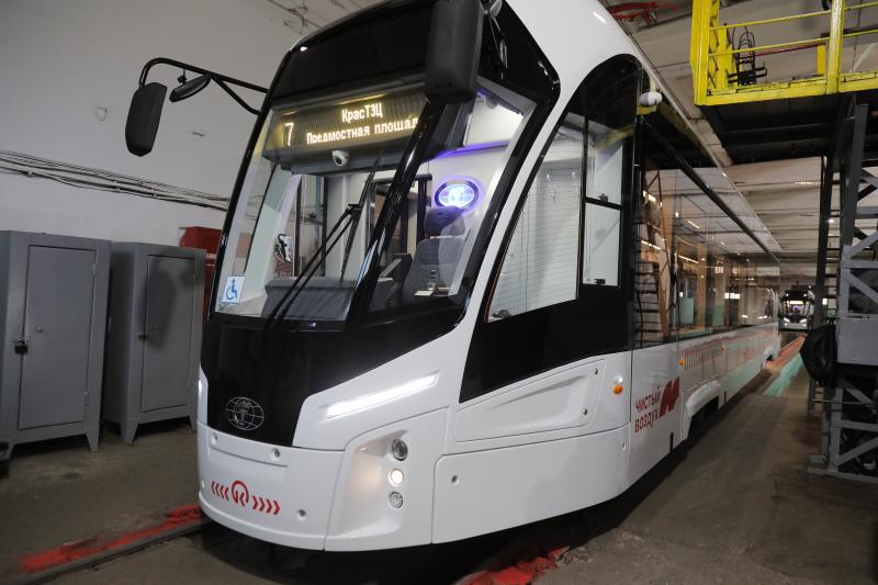 «ПК Транспортные системы» выполнила контракты на поставку 25 односекционных трамваев «Львенок» в Красноярск