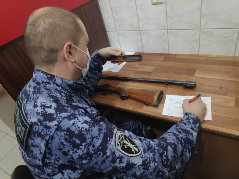 Нарьянмарцы сдали в Росгвардию нелегальное оружие на сумму более 70 тыс рублей