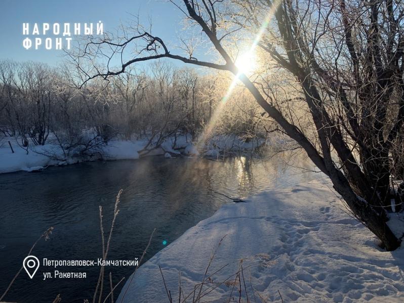 Камчатские активисты Народного фронта бьют тревогу из-за загрязнения реки Халактырка