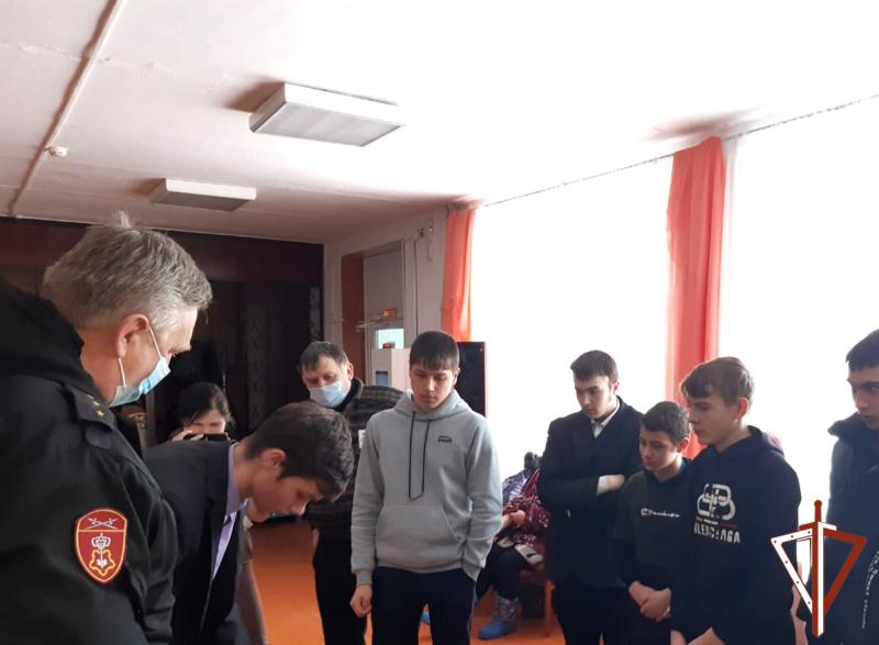 Патриотическая акция Росгвардии «Неделя мужества» проходит в Зауралье