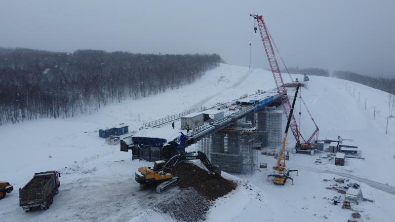 ГК 1520 завершает строительство 11 км вторых путей на участке БАМа Эльдиган – Тудур в Хабаровском крае