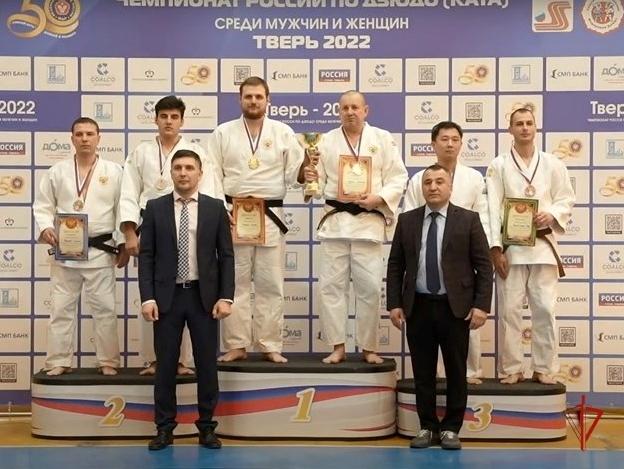 Росгвардеец занял третье место на чемпионате России по дзюдо