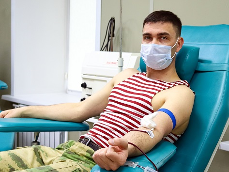 Росгвардейцы из Республики Алтай поддержали бессрочную донорскую акцию «От сердца к сердцу»