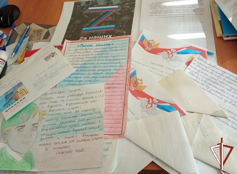 Росгвардейцы в Зауралье поддержали всероссийскую акцию «Письмо солдату»