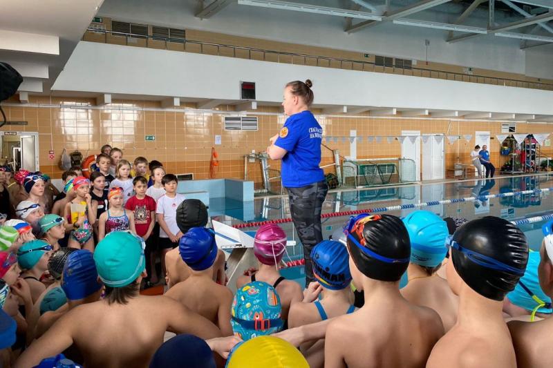 В Северо-Западном округе прошла ежегодная акция «Научись плавать»