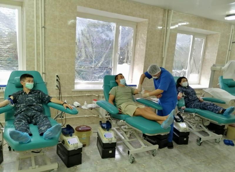 Сотрудники УФСИН в очередной раз пополнили региональный банк донорской крови
