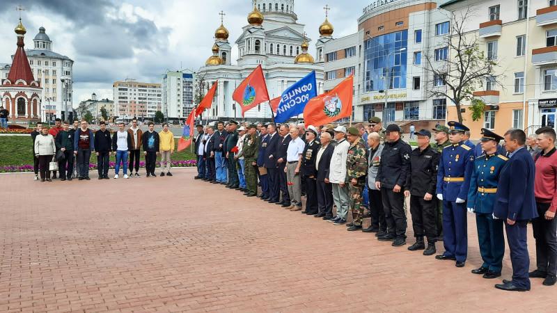 В Мордовии росгвардейцы приняли участие в церемонии, посвященной Дню ветеранов боевых действий