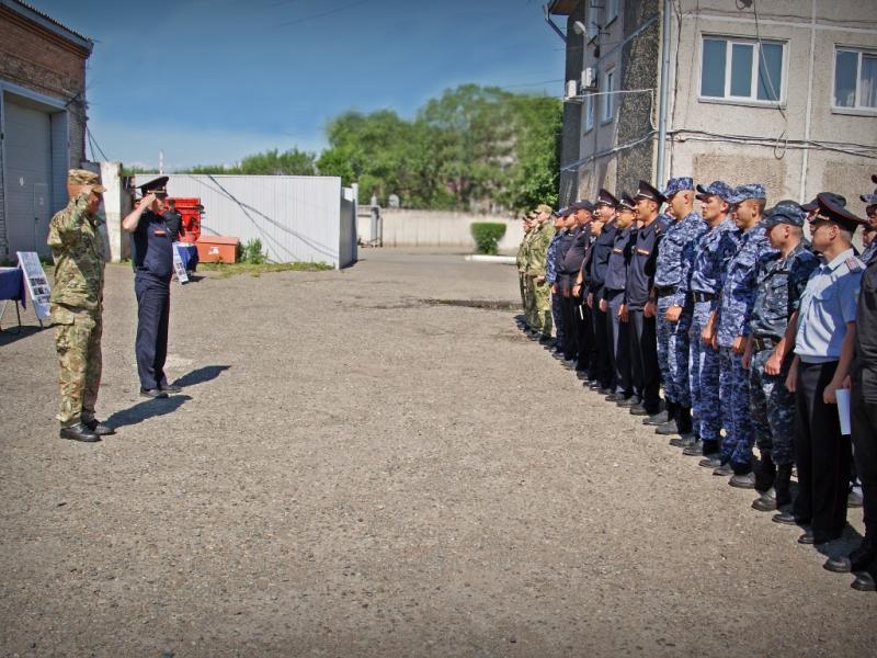 Летний период подготовки начался в подразделениях Росгвардии по Хакасии