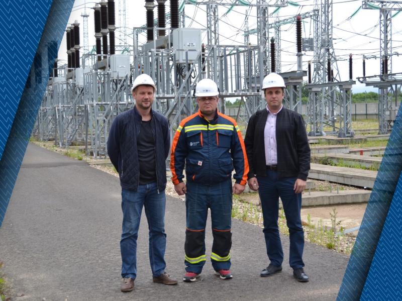 Представители ЗАО «ЗЭТО» посетили ПС Талашкино – МЭС «Северо-Запад»