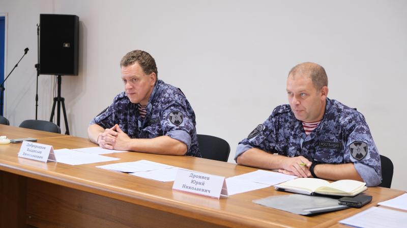 Орловские росгвардейцы подвели итоги работы по антитеррористической защищенности объектов топливно-энергетического комплекса