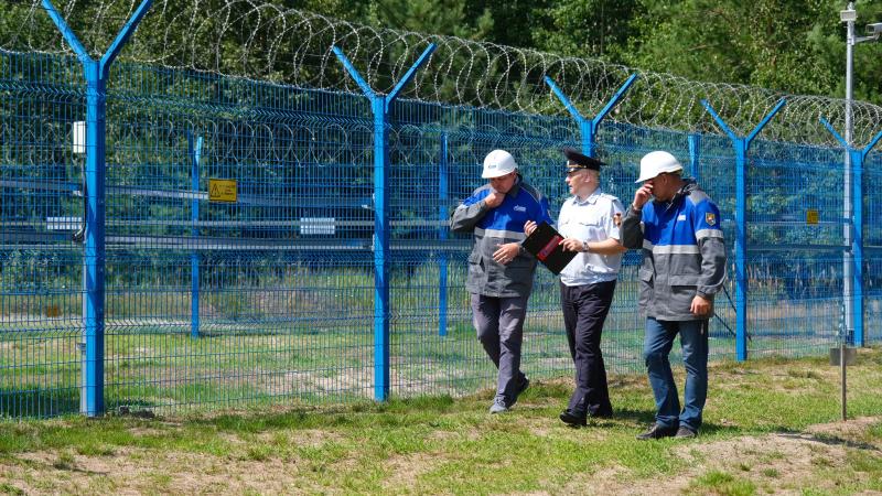 Сотрудники Росгвардии проверяют безопасность объектов топливно-энергетических комплексов в Тамбовской области