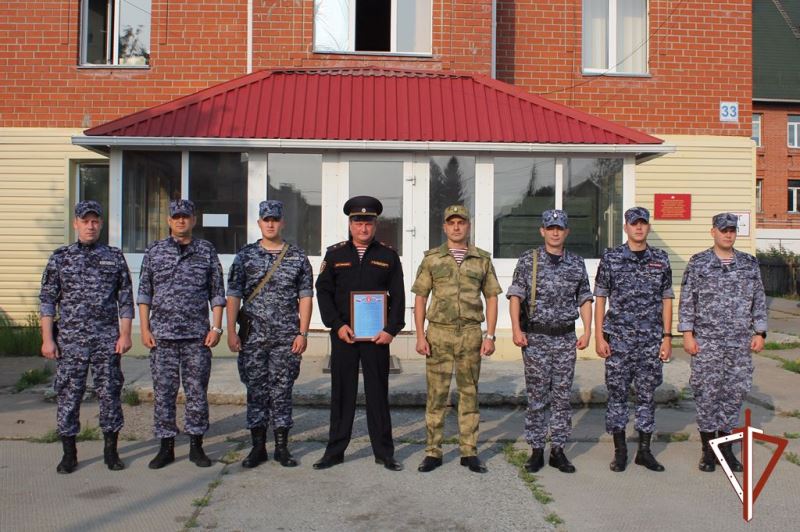 Съемочная группа Городского информационного центра Ханты-Мансийска побывала в гостях у вневедомственной охраны Росгвардии