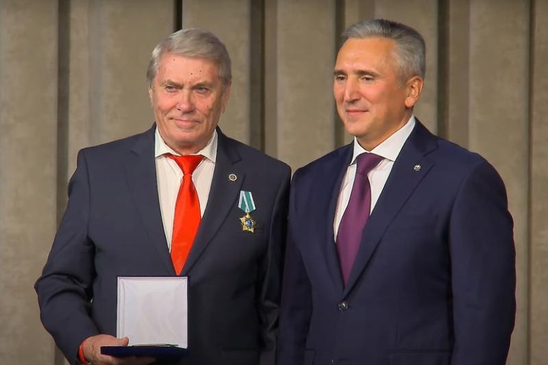 Ветеран Росгвардии удостоен знака отличия «За заслуги перед Тюменской областью»