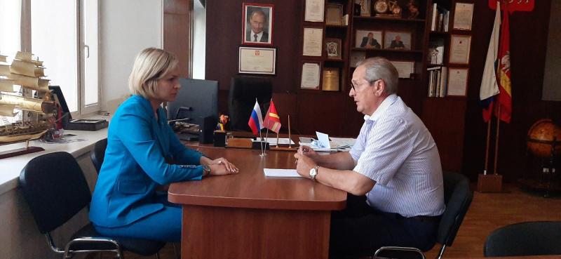 Уполномоченный по защите прав предпринимателей в Челябинской области встретился с вице-председателем региональной «ОПОРЫ РОССИИ»