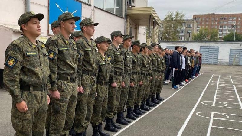 Новый набор военного учебного центра ХГУ: курсантами стали 73 студента