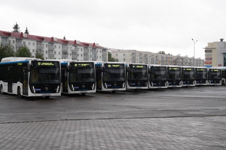 Очередная партия автобусов от «КАМАЗ» для ГУП «Башавтотранс»