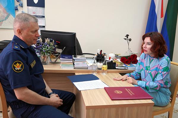 Начальник УФСИН России по Республике Дагестан провел рабочую встречу с Уполномоченным по правам ребенка в Республике Дагестан